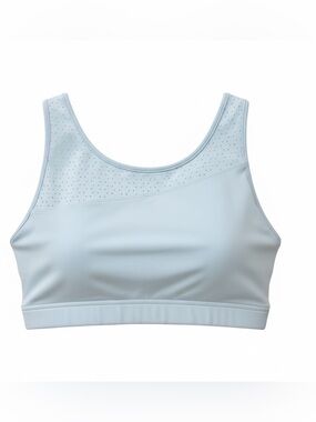 ⭐️NEW BuffBunny Pale Blue Scoop Neck Wireless Sports Bra